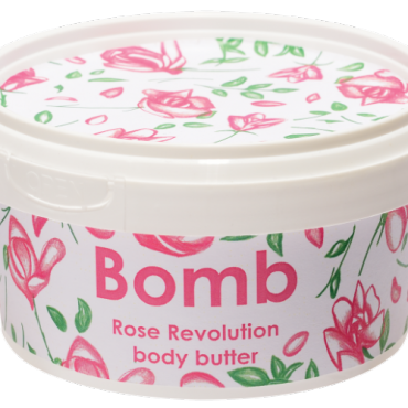 Masło do ciała z 30% Shea RÓŻANA REWOLUCJA – Bomb Cosmetics