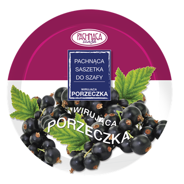 Pachnćca saszetka do szafy Wirująca porzeczka Pachnąca Szafa