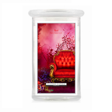Duża świeca Red Classic Candle