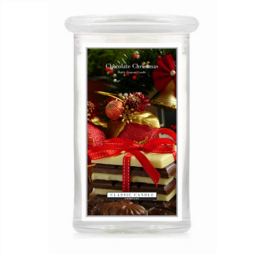 Duża świeca Chocolate Christmas Classic Candle