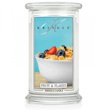 Duża świeca Fruit & Flakes Kringle Candle