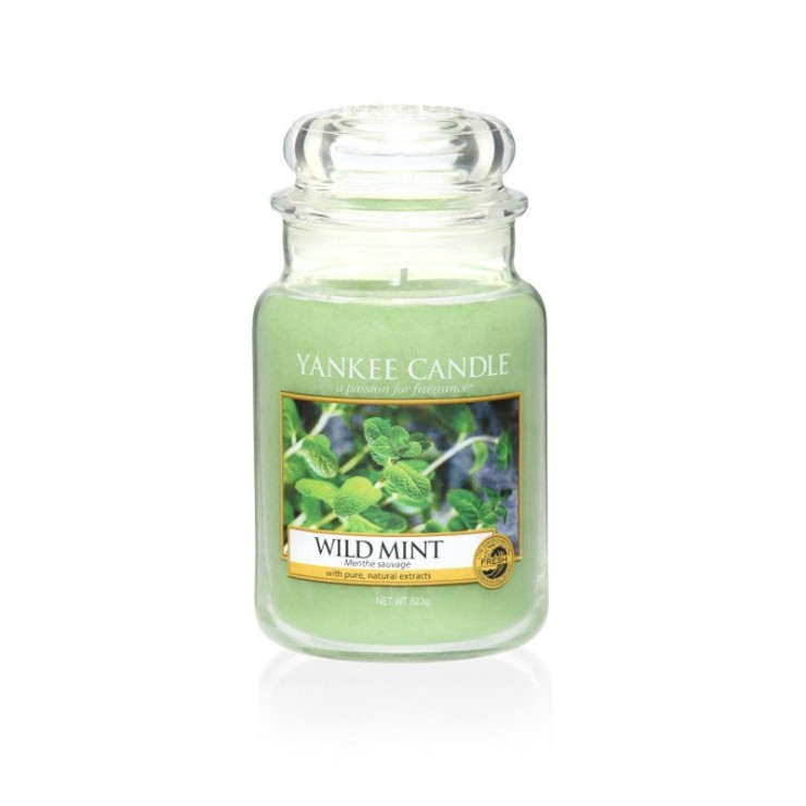 Duża świeca Wild Mint Yankee Candle Duża świeca Wild Mint Yankee Candle