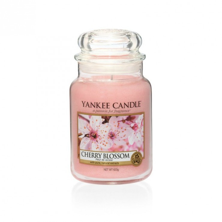 Duża świeca Cherry Blossom Yankee Candle Duża świeca Cherry Blossom Yankee Candle