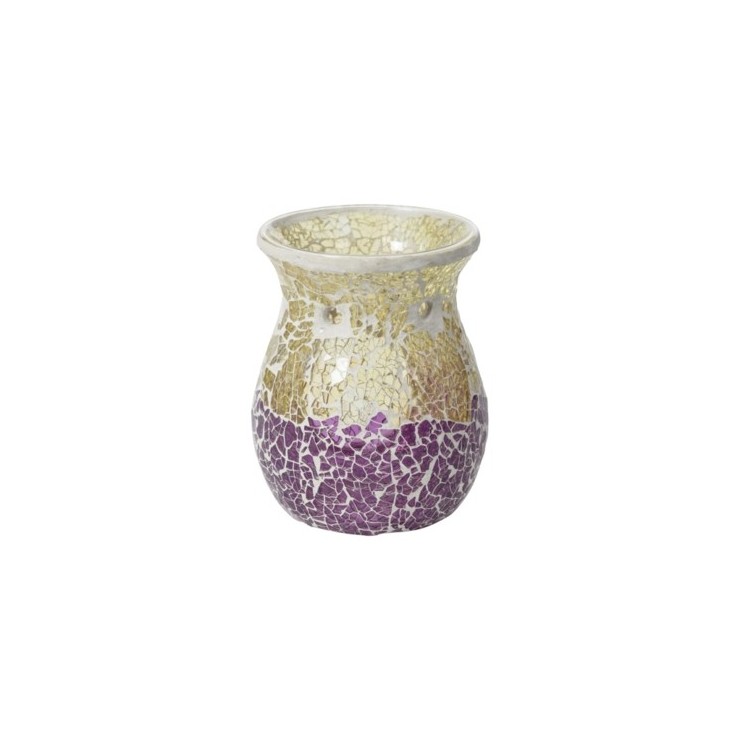 Kominek Purple & Gold Crackle Kominek Purple & Gold Crackle