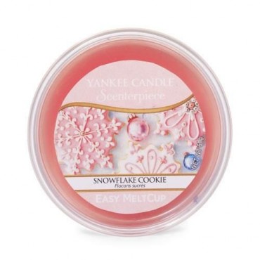 Wosk Scenterpiece Snowflake Cookie Yankee Candle