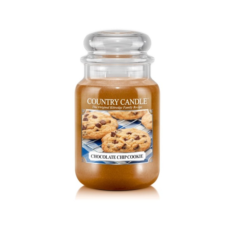 Duża świeca Chocolate Chip Cookie Country Candle Duża świeca Chocolate Chip Cookie Country Candle