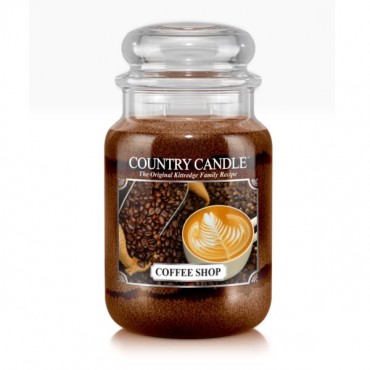 Duża świeca Coffee Shop Country Candle
