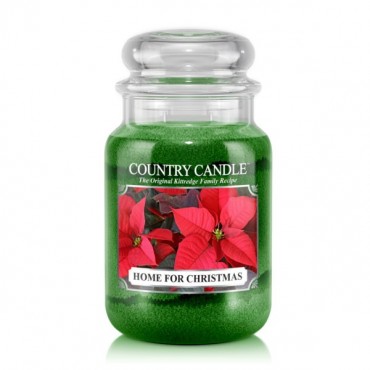 Duża świeca Home for Christmas Country Candle