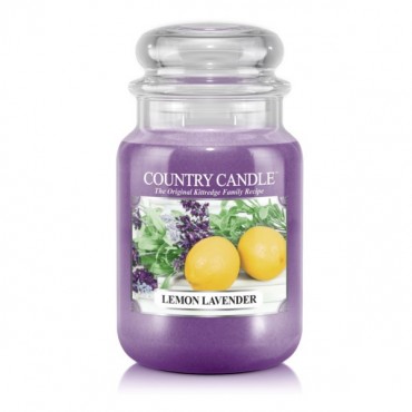 Duża świeca Lemon Lavender Country Candle
