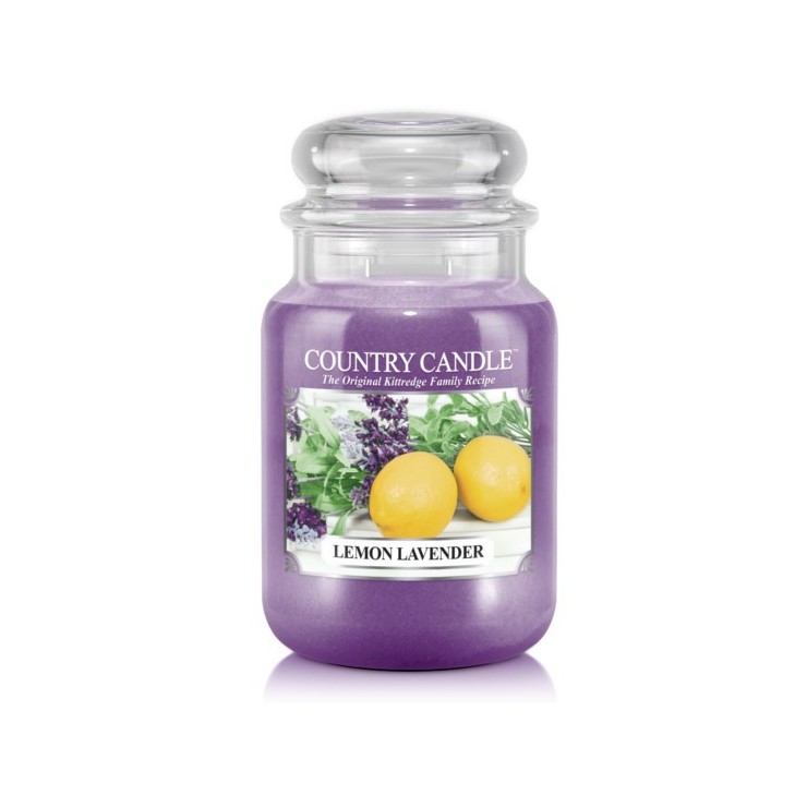 Duża świeca Lemon Lavender Country Candle Duża świeca Lemon Lavender Country Candle