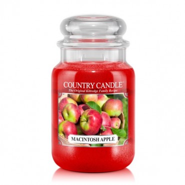 Duża świeca Macintosh Apple Country Candle