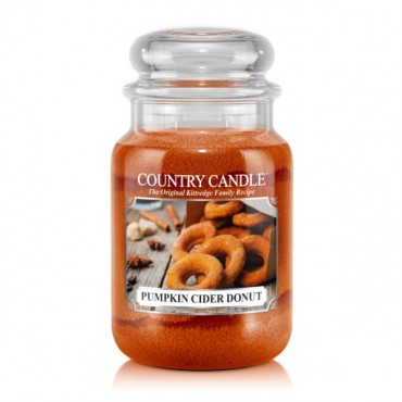 Duża świeca Pumpkin Cider Donut Country Candle
