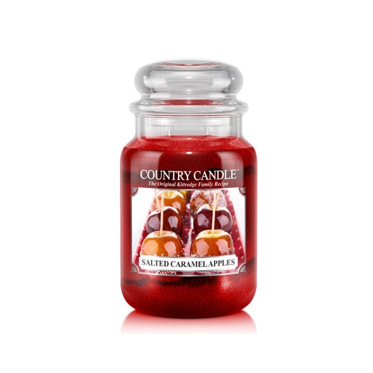 Duża świeca Salted Caramel Apples Country Candle Duża świeca Salted Caramel Apples Country Candle