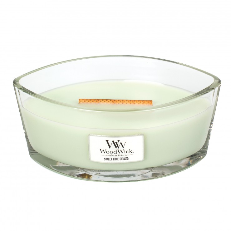 Świeca Hearthwick Sweet Lime Gelato WoodWick Świeca Hearthwick Sweet Lime Gelato WoodWick