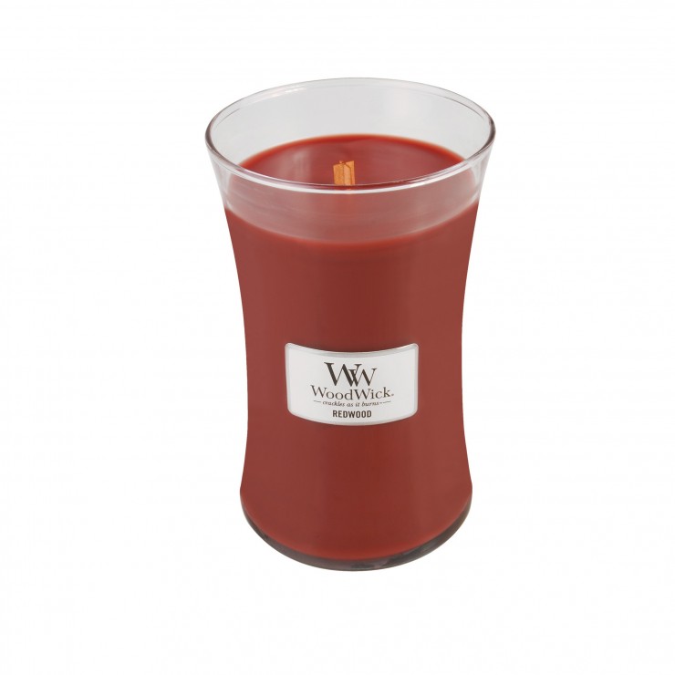 Duża Świeca Redwood WoodWick Duża Świeca Redwood WoodWick