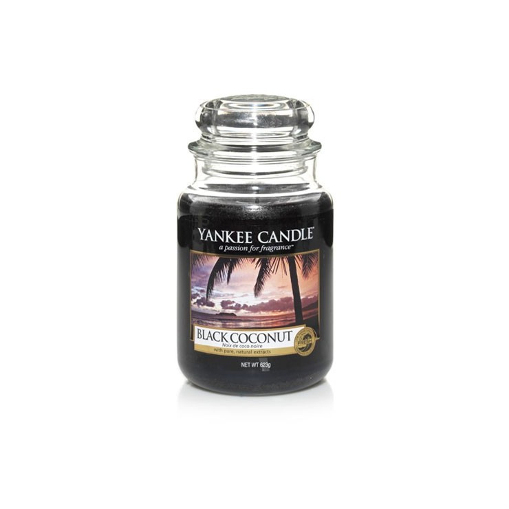 Duża świeca Black Coconut Yankee Candle Duża świeca Black Coconut Yankee Candle