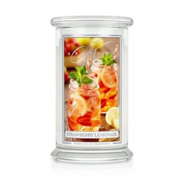 Duża świeca Strawberry Lemonade Kringle Candle