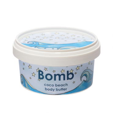 Masło do ciała z 30% Shea KOKOSOWA PLAŻA – Bomb Cosmetics