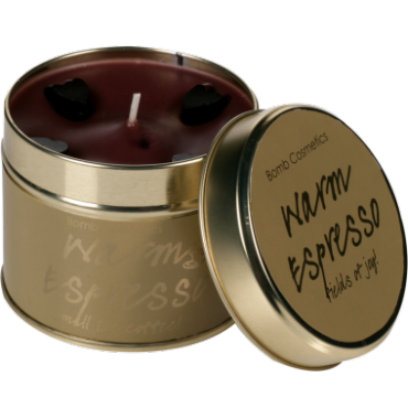Świeca zapachowa w puszce AROMATYCZNE ESPRESSO – Bomb Cosmetics