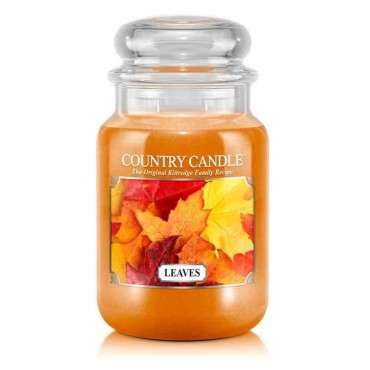 Duża świeca Leaves Country Candle