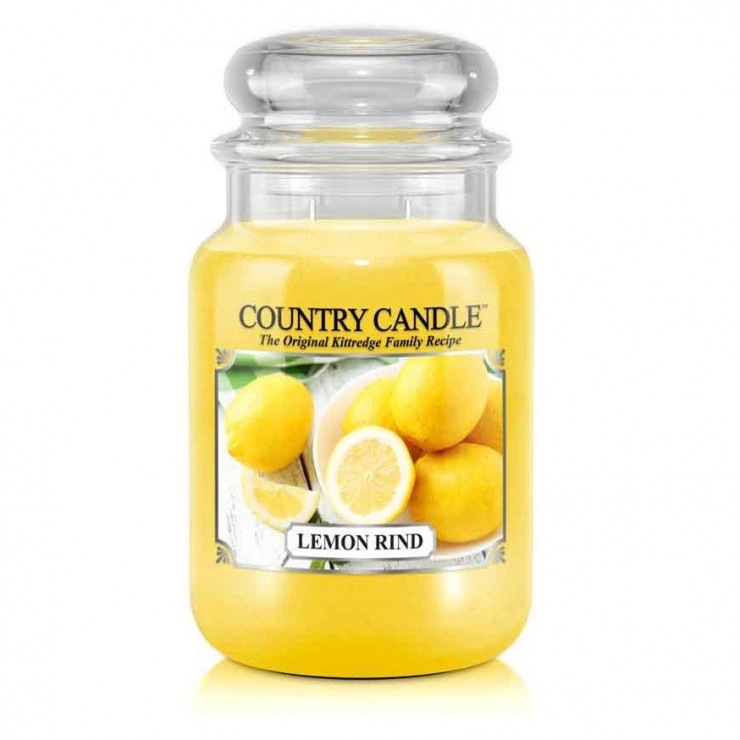 Duża świeca Lemon Rind Country Candle Duża świeca Lemon Rind Country Candle