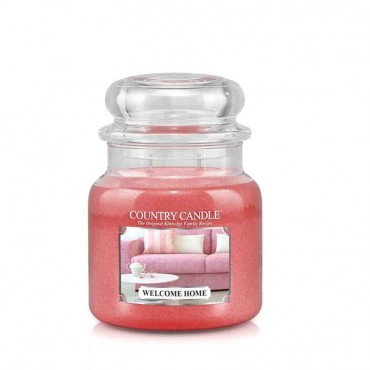 Średnia świeca Welcome home Country Candle