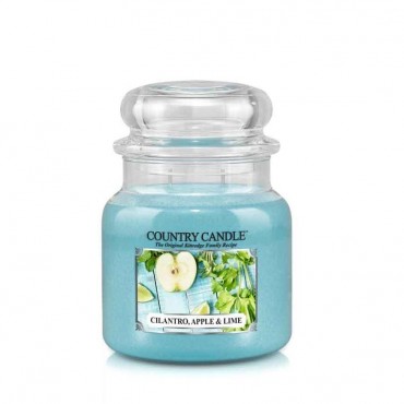 Średnia świeca Cilantro Apple Country Candle