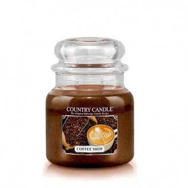 Średnia świeca Coffee Shop Country Candle