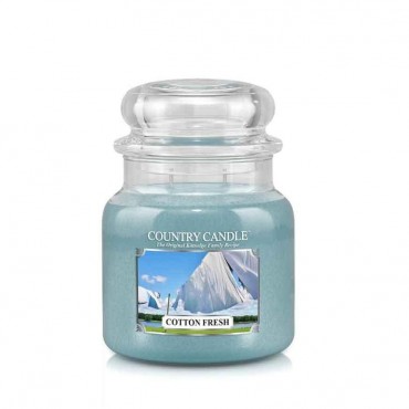 Średnia świeca Cotton Fresh Country Candle