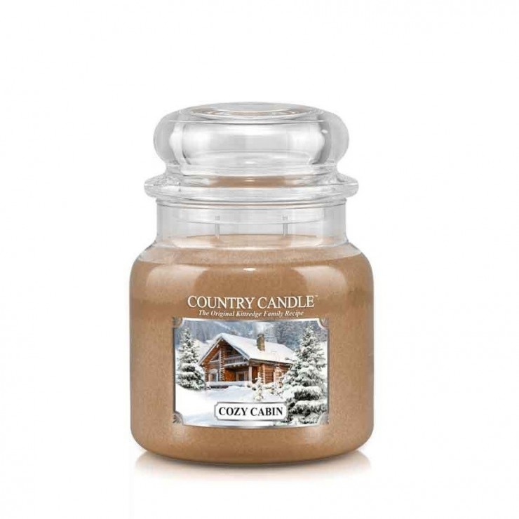 Średnia świeca Cozy Cabin Country Candle Średnia świeca Cozy Cabin Country Candle