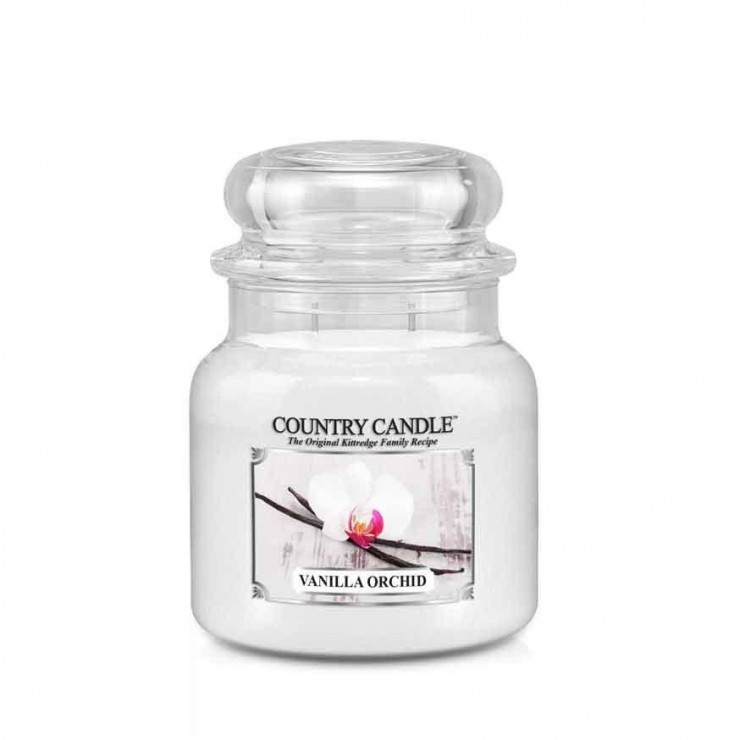 Średnia świeca Vanilla Orchid Country Candle Średnia świeca Vanilla Orchid Country Candle