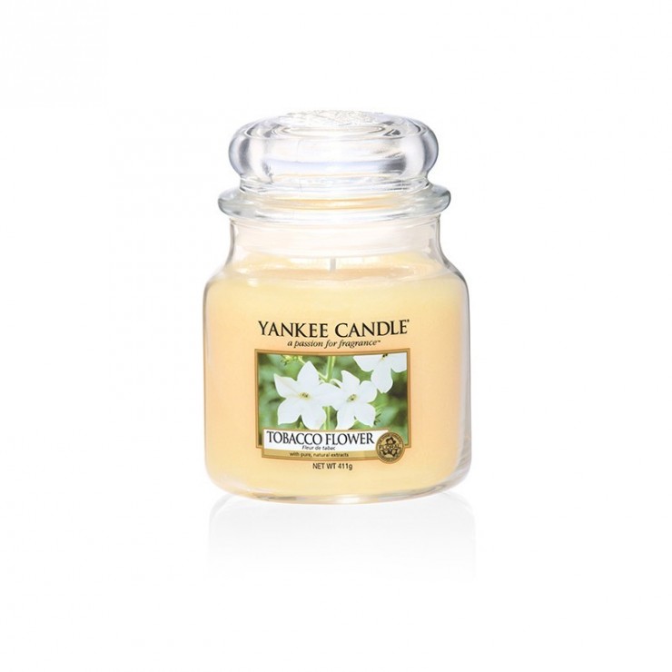 Średnia świeca Tobacco Flower Yankee Candle Średnia świeca Tobacco Flower Yankee Candle