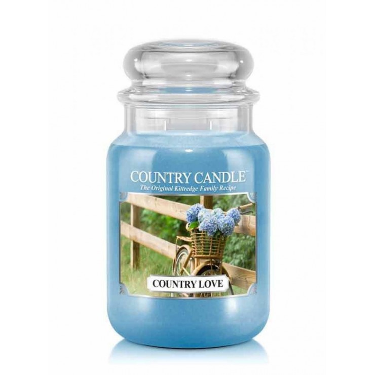 Duża świeca Country Love Country Candle Duża świeca Country Love Country Candle