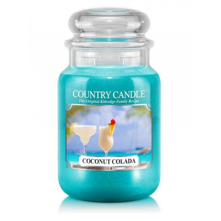 Duża świeca Coconut Colada Country Candle