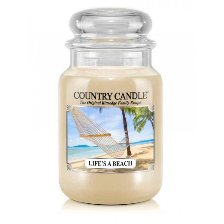 Duża świeca Life s A Beach Country Candle Duża świeca Life s A Beach Country Candle