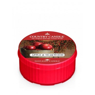 Daylight świeczka Apple & Teakwood Country Candle