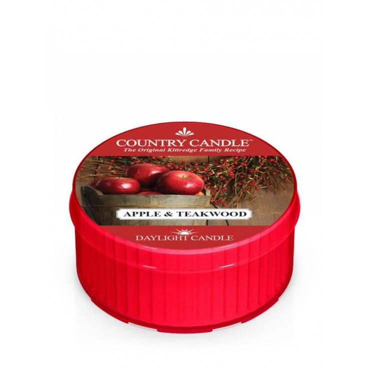 Daylight świeczka Apple & Teakwood Country Candle Daylight świeczka Apple & Teakwood Country Candle