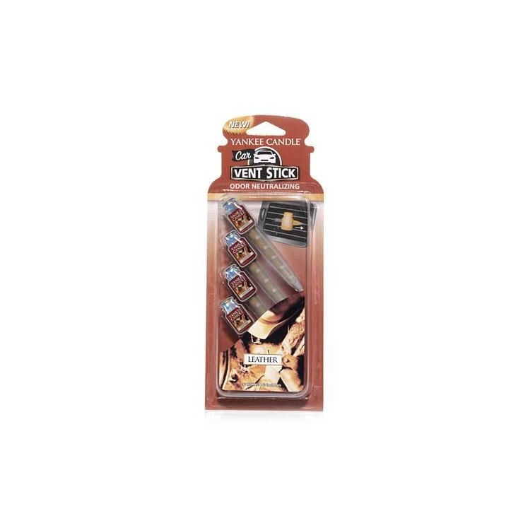 Car Vent Stick Leather Yankee Candle Car Vent Stick Leather Yankee Candle
