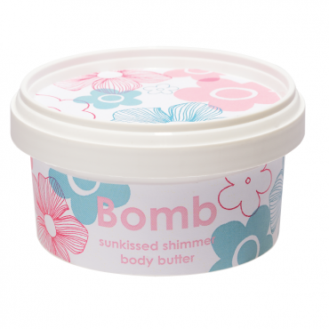 Masło do ciała z 30% Shea POCAŁUNEK SŁOŃCA z połyskiem Bomb Cosmetics