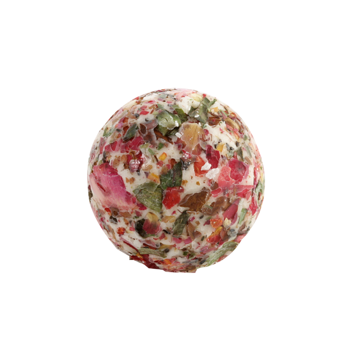 Kremowa kuleczka do kąpieli KWIATOWY TARG Bomb Cosmetics Kremowa kuleczka do kąpieli KWIATOWY TARG Bomb Cosmetics