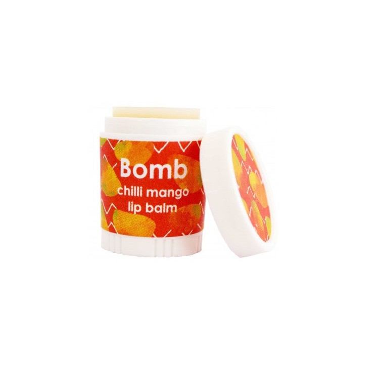 Balsam do ust z połyskiem CHILLI MANGO Bomb Cosmetics Balsam do ust z połyskiem CHILLI MANGO Bomb Cosmetics