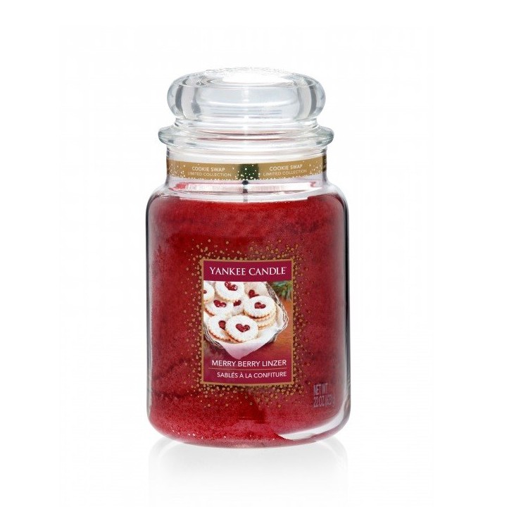 Duża świeca Merry Berry Linzer Yankee Candle Duża świeca Merry Berry Linzer Yankee Candle