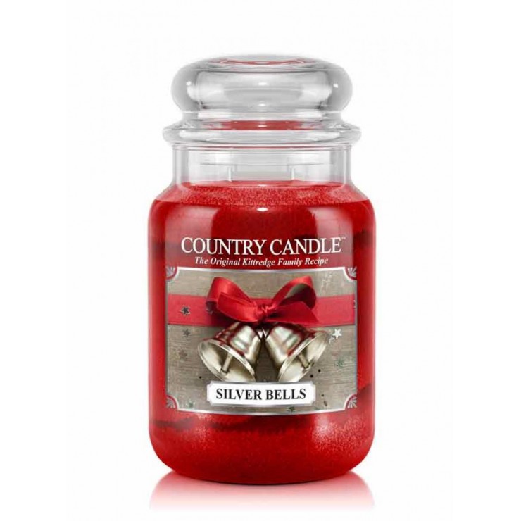Duża świeca Silver Bells Country Candle Duża świeca Silver Bells Country Candle