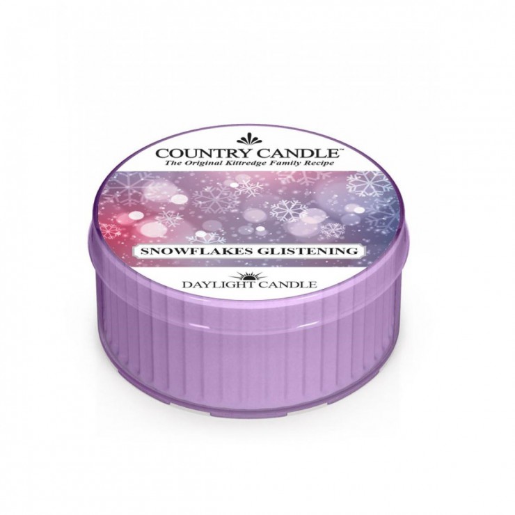 Daylight świeczka Snowflakes Glistening Country Candle Daylight świeczka Snowflakes Glistening Country Candle