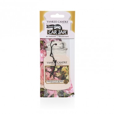 Car jar Fresh Cut Roses Yankee Candle