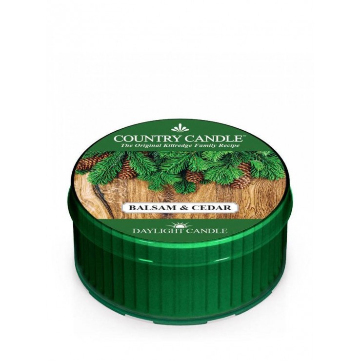 Daylight świeczka Balsam & Cedar Country Candle