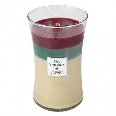 Duża Świeca Trilogy Christmas Classic WoodWick