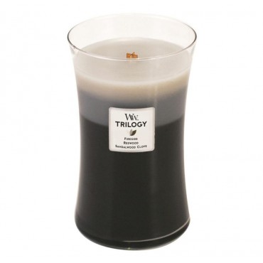 Duża Świeca Trilogy Warm Woods WoodWick
