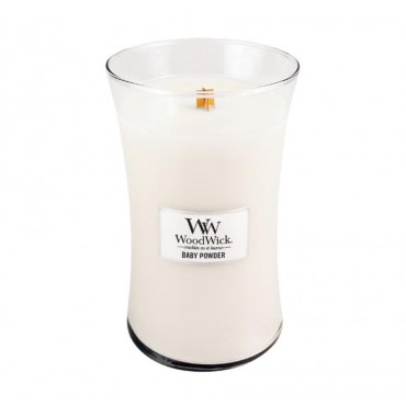 Duża Świeca Baby Powder WoodWick