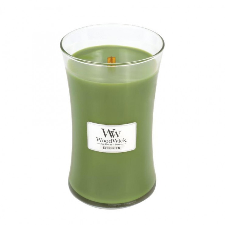 Duża Świeca Evergreen WoodWick Duża Świeca Evergreen WoodWick